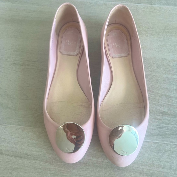 Christin Dior ballet Monogram flats - Picture 1 of 4
